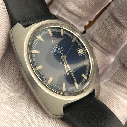 OMEGA GENÈVE ELECTRONIC F300HZ CHRONOMETER SPIDERWEB DIAL REF. 198.030