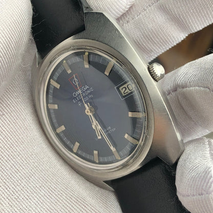 OMEGA GENÈVE ELECTRONIC F300HZ CHRONOMETER SPIDERWEB DIAL REF. 198.030