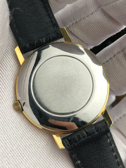 OMEGA GENÈVE BLACK GILTY DIAL REF. 111.0114