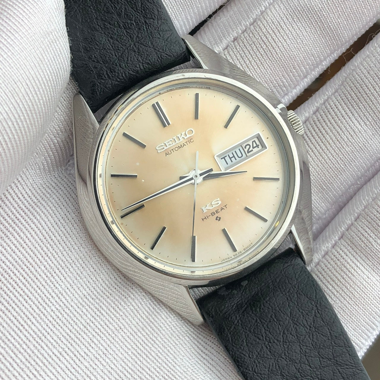 SEIKO KING KS AUTOMATIC DAY-DATE HI-BEAT REF. 5626-8000