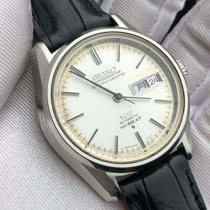 SEIKO KING CHRONOMETER AUTOMATIC HI-BEAT DAY-DATE REF. 5626-7040