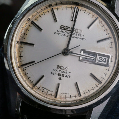 SEIKO KING CHRONOMETER AUTOMATIC HI-BEAT DAY-DATE REF. 5626-7040