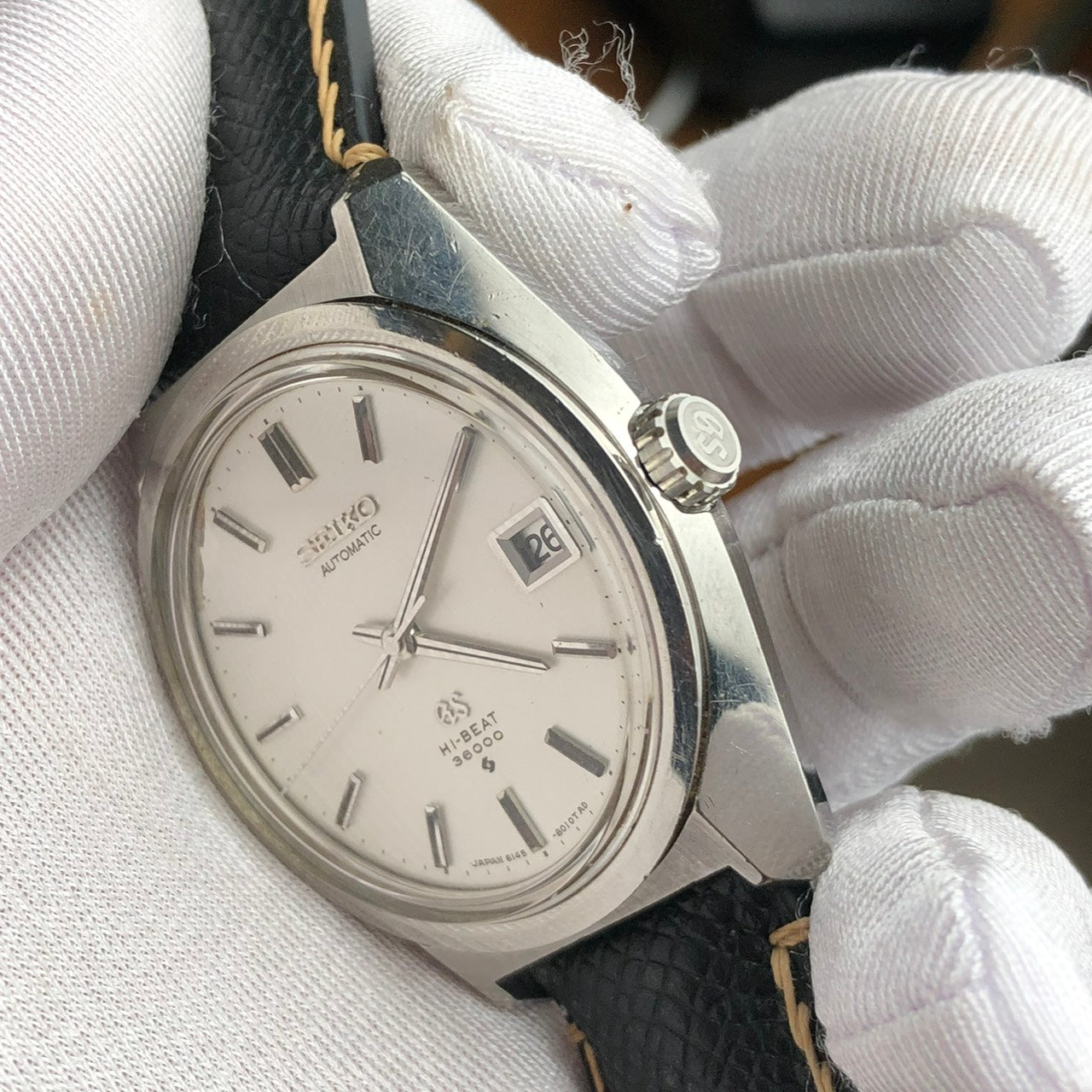GRAND SEIKO AUTOMATIC HI-BEAT 36000 REF. 6145-8000