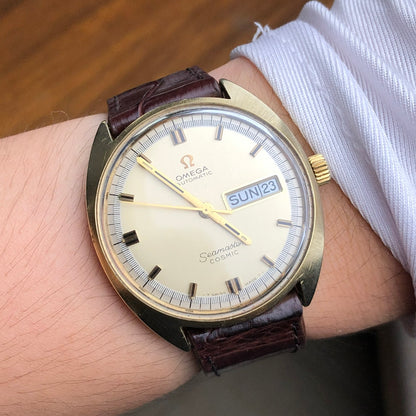 OMEGA SEAMASTER COSMIC AUTOMATIC DAY-DATE REF 166.026