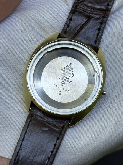 OMEGA SEAMASTER COSMIC AUTOMATIC DAY-DATE REF 166.026