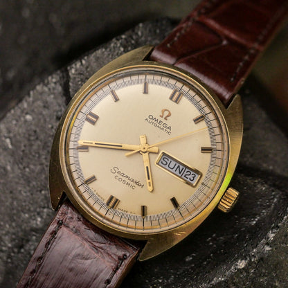 OMEGA SEAMASTER COSMIC AUTOMATIC DAY-DATE REF 166.026