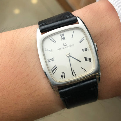 UNIVERSAL GENÈVE WHITE DIAL REF. 842114