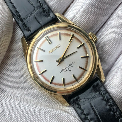 SEIKO LORD MARVEL GOLD PLATED HI-BEAT 36000 REF. 5740-8000