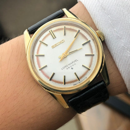 SEIKO LORD MARVEL GOLD PLATED HI-BEAT 36000 REF. 5740-8000