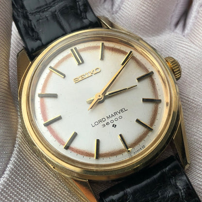 SEIKO LORD MARVEL GOLD PLATED HI-BEAT 36000 REF. 5740-8000