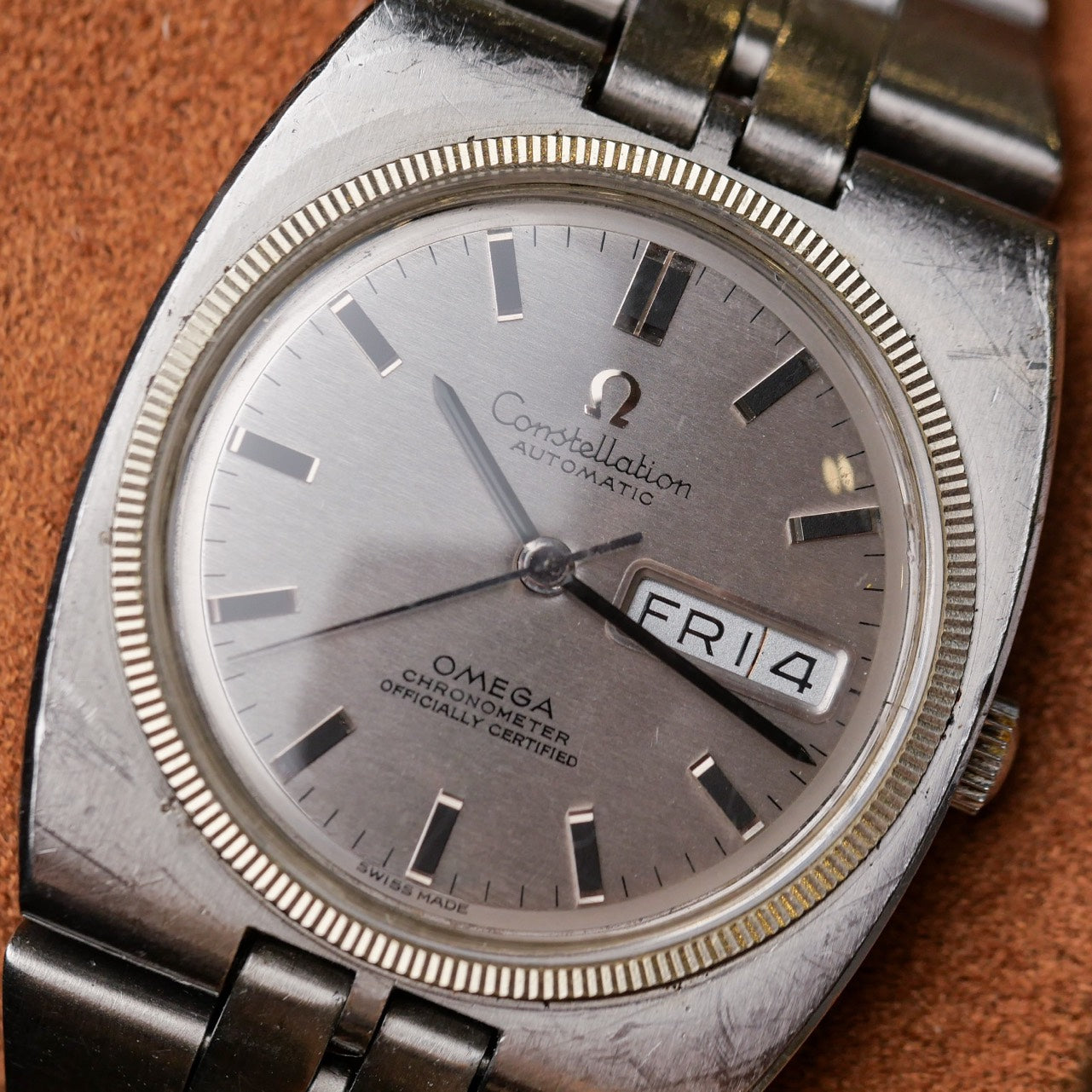 OMEGA CONSTELLATION AUTOMATIC CHRONOMETER DAY-DATE REF. 168.045