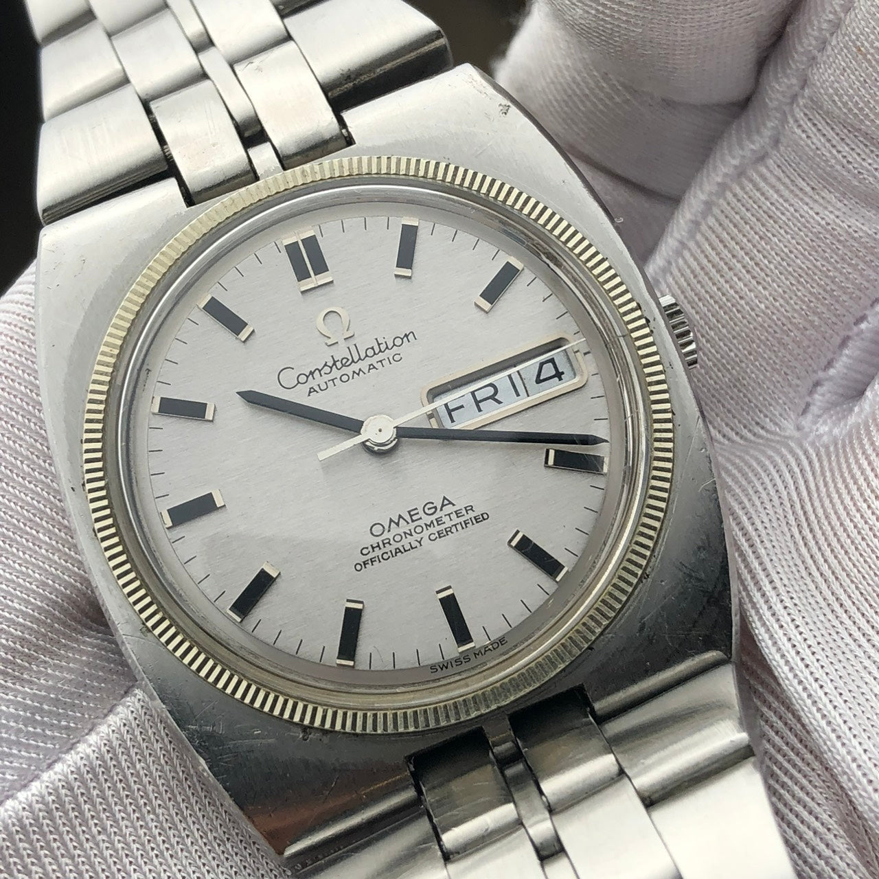 OMEGA CONSTELLATION AUTOMATIC CHRONOMETER DAY-DATE REF. 168.045
