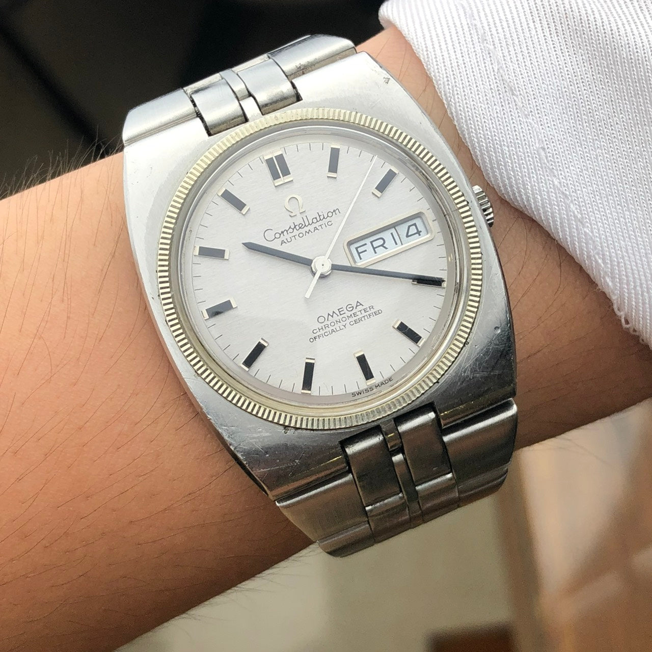 OMEGA CONSTELLATION AUTOMATIC CHRONOMETER DAY-DATE REF. 168.045