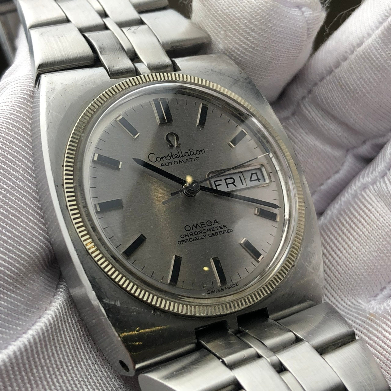 OMEGA CONSTELLATION AUTOMATIC CHRONOMETER DAY-DATE REF. 168.045