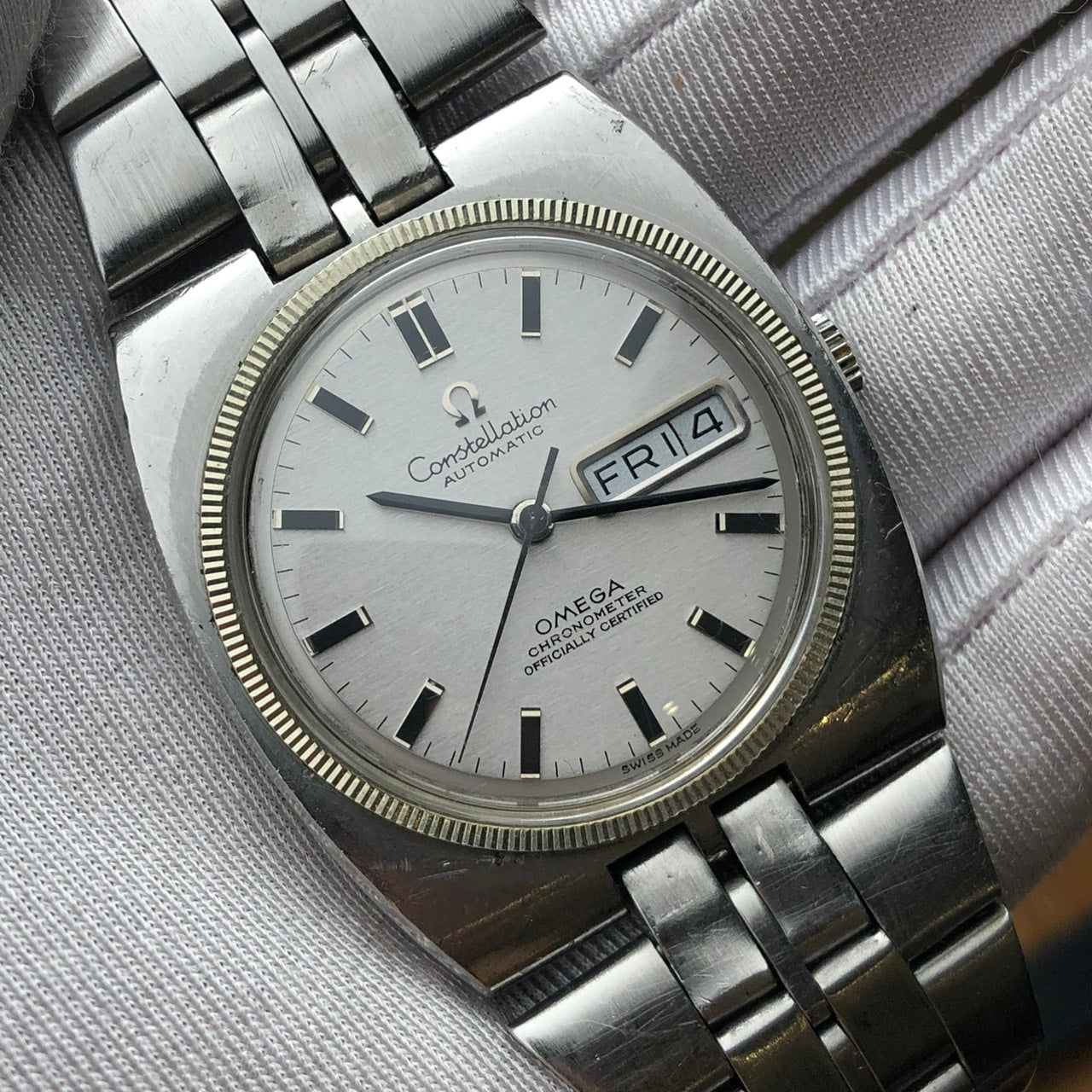 OMEGA CONSTELLATION AUTOMATIC CHRONOMETER DAY-DATE REF. 168.045
