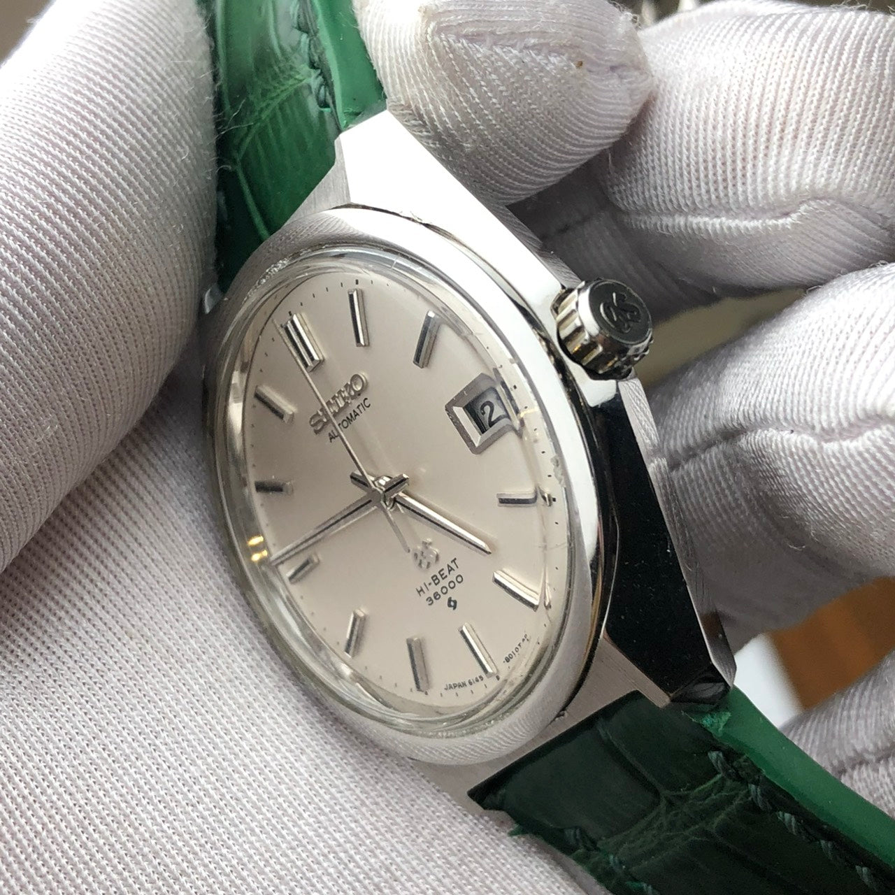 GRAND SEIKO AUTOMATIC HI-BEAT 36000 REF. 6145-8010