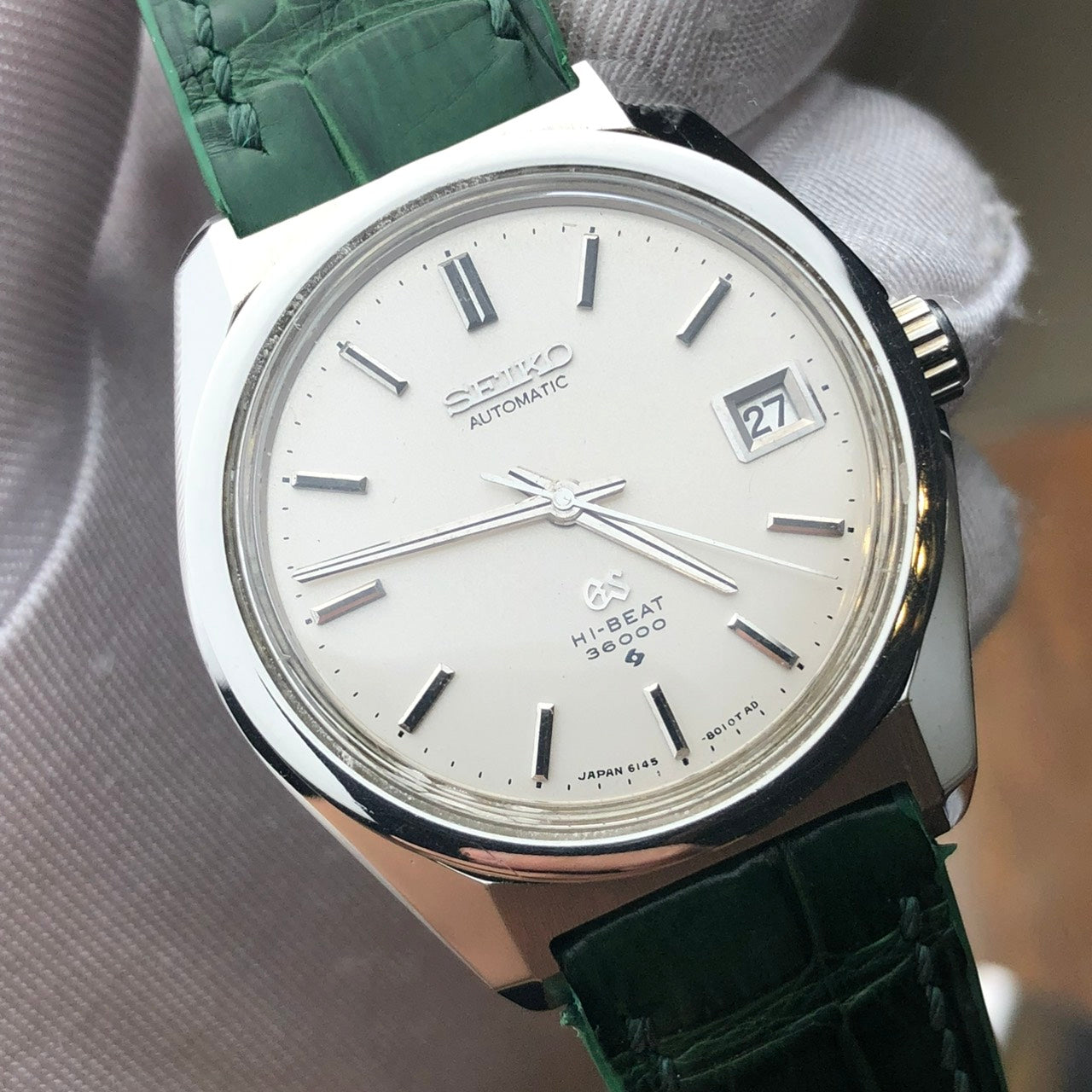 GRAND SEIKO AUTOMATIC HI-BEAT 36000 REF. 6145-8010
