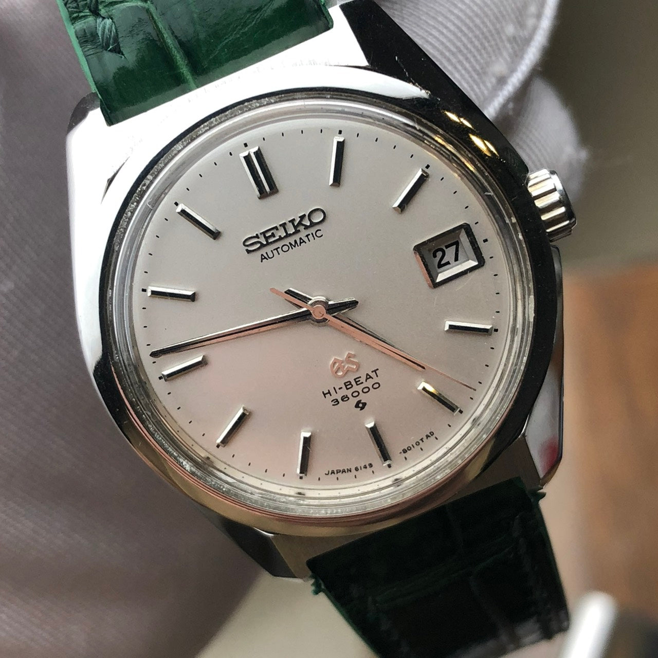 GRAND SEIKO AUTOMATIC HI-BEAT 36000 REF. 6145-8010