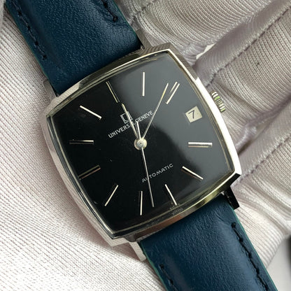 UNIVERSAL GENÈVE AUTOMATIC BLACK DIAL REF. 869117