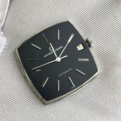 UNIVERSAL GENÈVE AUTOMATIC BLACK DIAL REF. 869117