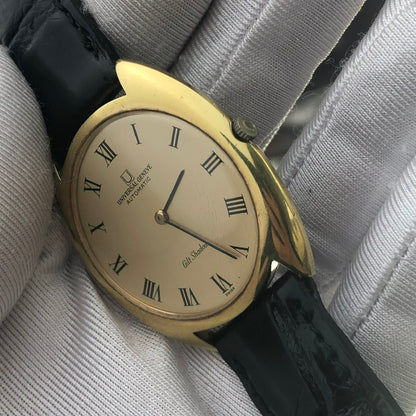 UNIVERSAL GENÈVE GILT SHADOW ULTRA THIN AUTOMATIC REF. 566101