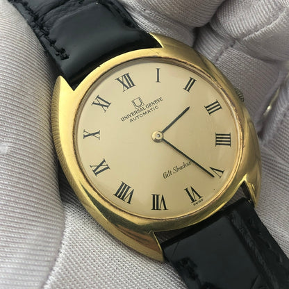 UNIVERSAL GENÈVE GILT SHADOW ULTRA THIN AUTOMATIC REF. 566101