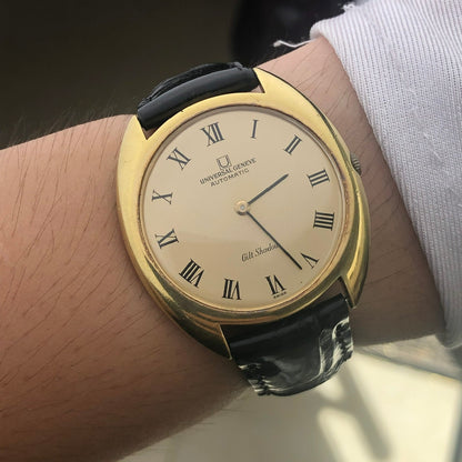 UNIVERSAL GENÈVE GILT SHADOW ULTRA THIN AUTOMATIC REF. 566101