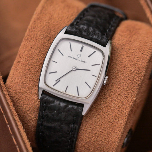 UNIVERSAL GENÈVE LINEN GREY DIAL REF. 842114