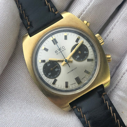 BWC-SWISS VINTAGE PANDA CHRONOGRAPH