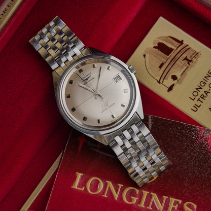 LONGINES ULTRA-CHRON AUTOMATIC CROSSHAIR DIAL REF. 7951-2 FULL SET