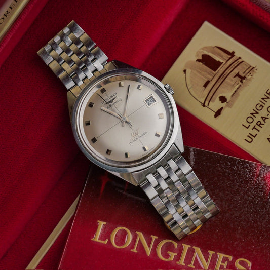 LONGINES ULTRA-CHRON AUTOMATIC CROSSHAIR DIAL REF. 7951-2 FULL SET
