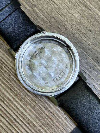BULOVA AMBASSADOR AUTOMATIC BLACK DIAL REF. 573