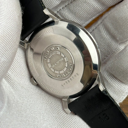 BULOVA AMBASSADOR AUTOMATIC BLACK DIAL REF. 573