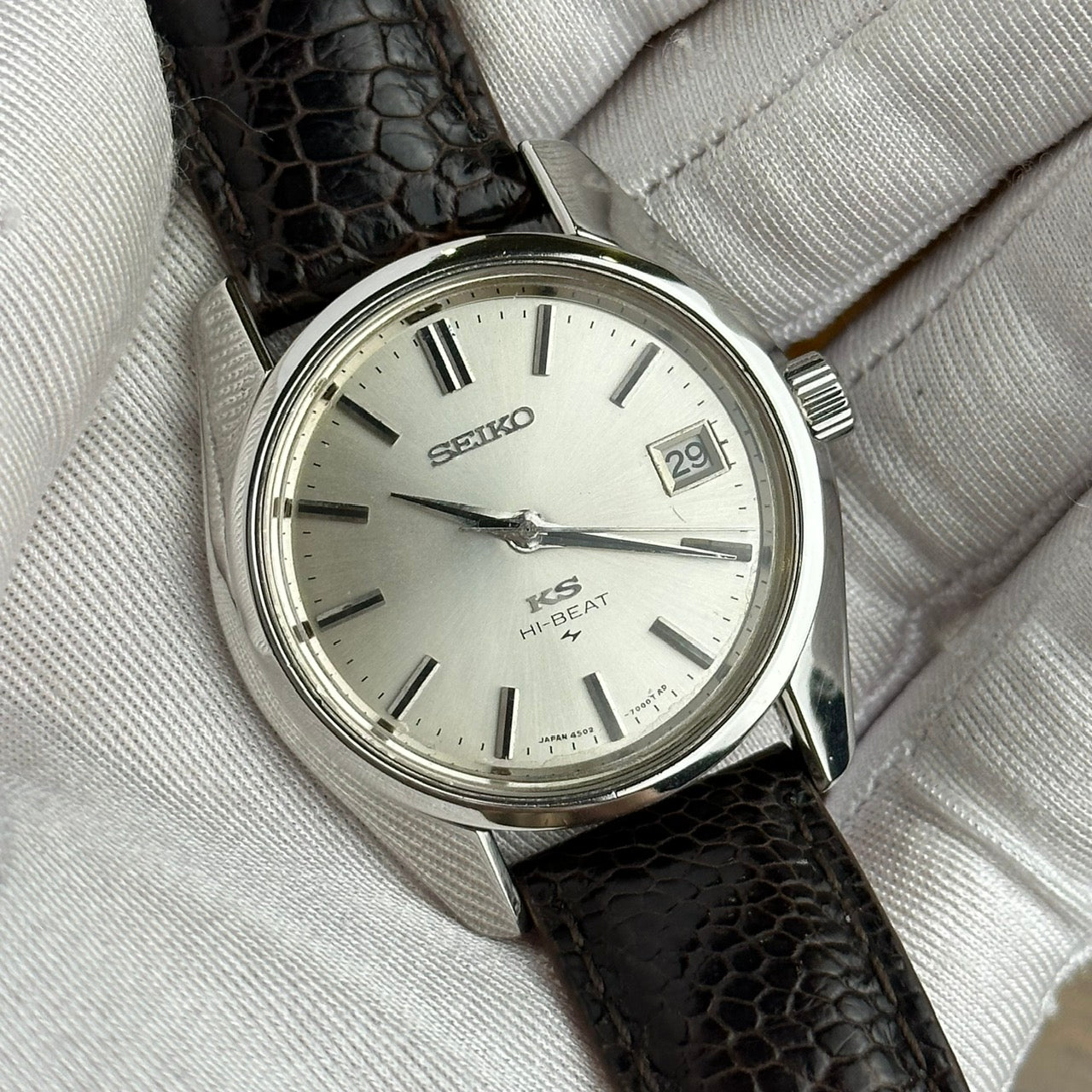 SEIKO KING KS HI-BEAT 36000 VPH REF. 4502-7000 – Zeit