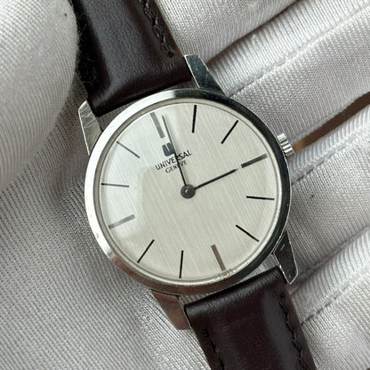 UNIVERSAL GENÈVE GREY LINEN DIAL REF. 842101