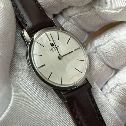 UNIVERSAL GENÈVE GREY LINEN DIAL REF. 842101