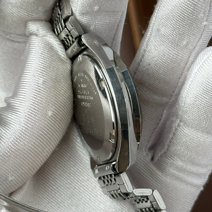 SEIKO LM SPECIAL DAY-DATE FACETED CRYSTAL RED DIAL AUTOMATIC REF. 5606-7660