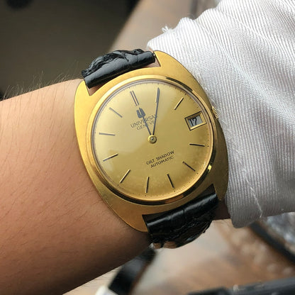 UNIVERSAL GENÈVE GILT SHADOW ULTRA THIN AUTOMATIC REF. 567103