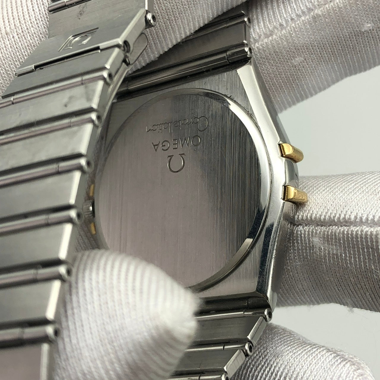 OMEGA CONSTELLATION GMT 18K YELLOW GOLD & STEEL REF. 396.1060