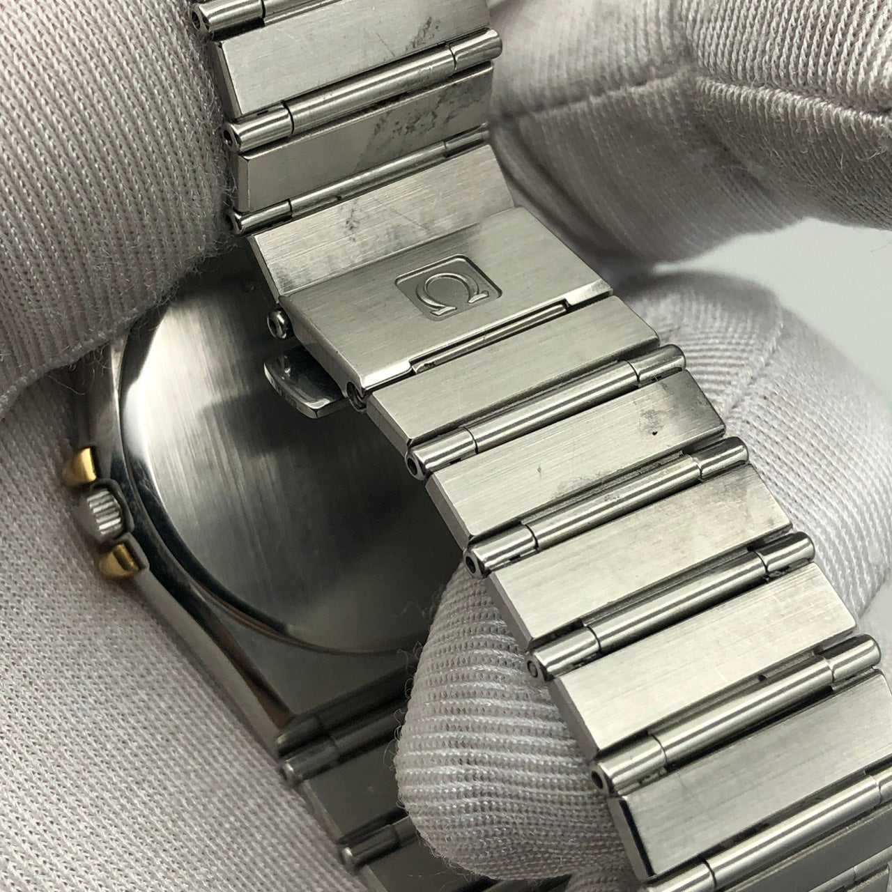 OMEGA CONSTELLATION GMT 18K YELLOW GOLD & STEEL REF. 396.1060