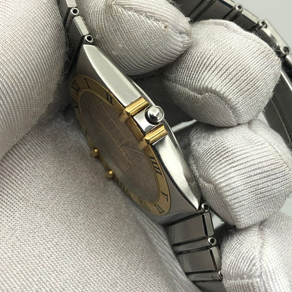 OMEGA CONSTELLATION GMT 18K YELLOW GOLD & STEEL REF. 396.1060