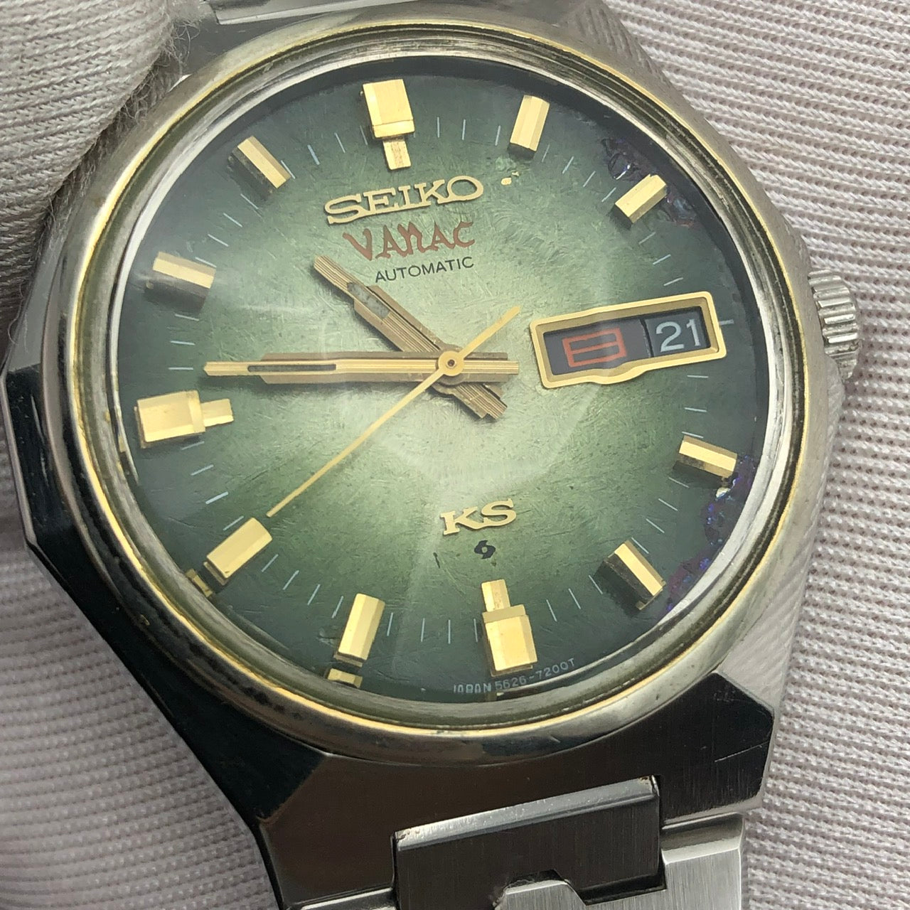 SEIKO KS VANAC AUTOMATIC DAY-DATE REF. 5626-7180