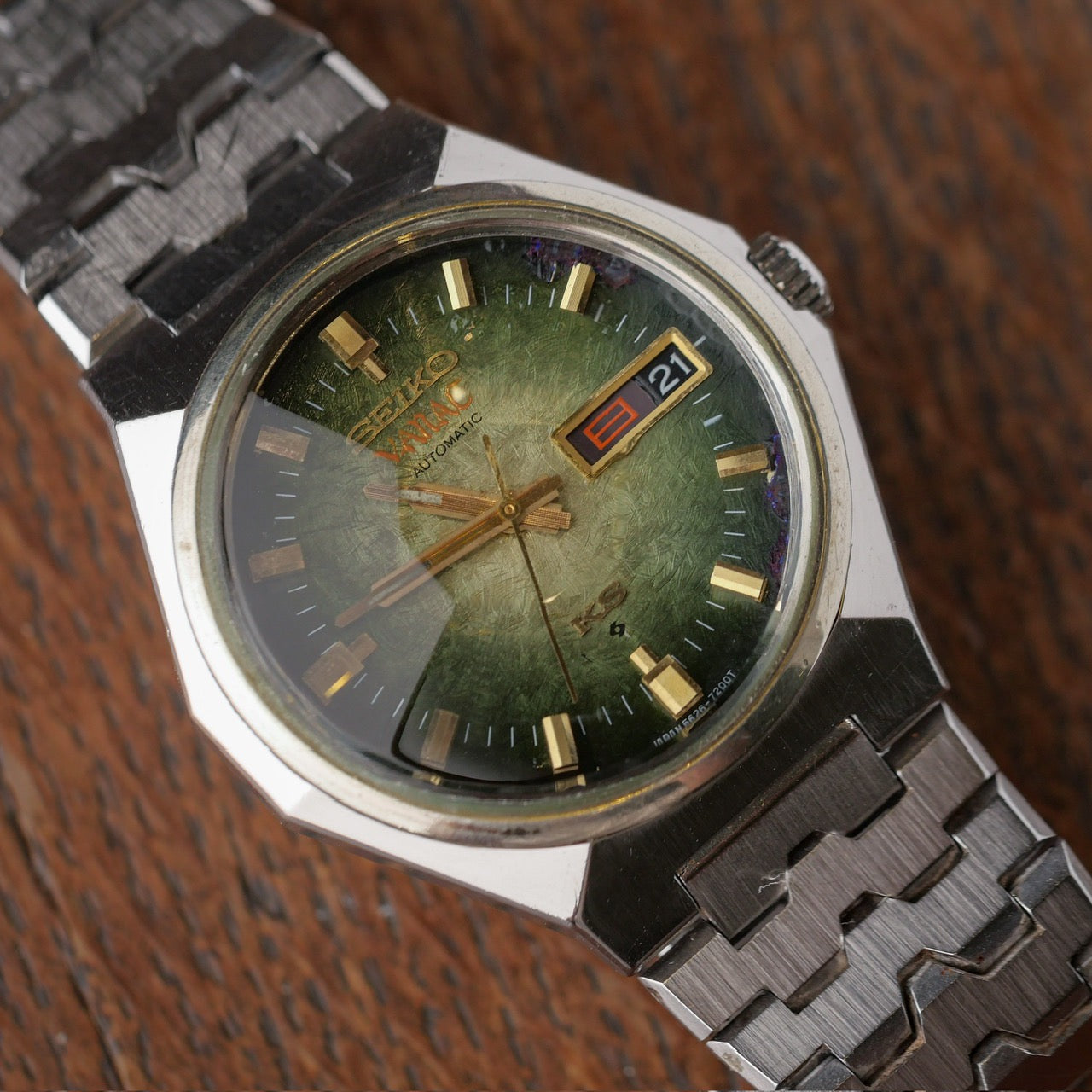 SEIKO KS VANAC AUTOMATIC DAY-DATE REF. 5626-7180