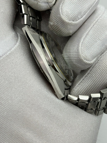 SEIKO LORD MATIC LM DAY-DATE FACETED CRYSTAL GREEN DIAL AUTOMATIC REF. 5606-7230