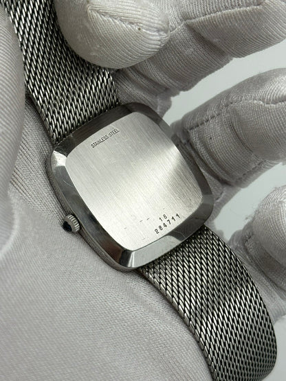 LONGINES AUTOMATIC SILVER LINEN DIAL REF. 4204-1