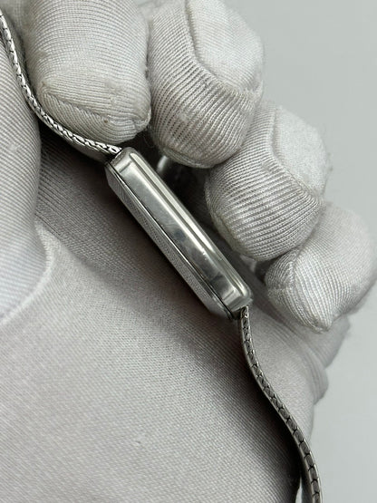 LONGINES AUTOMATIC SILVER LINEN DIAL REF. 4204-1