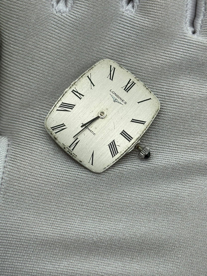 LONGINES AUTOMATIC SILVER LINEN DIAL REF. 4204-1