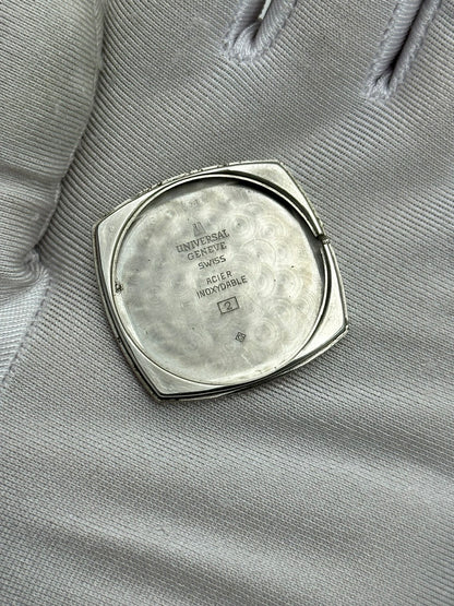 UNIVERSAL GENÈVE WHITE SHADOW AUTOMATIC ULTRA-SLIM REF. 866105