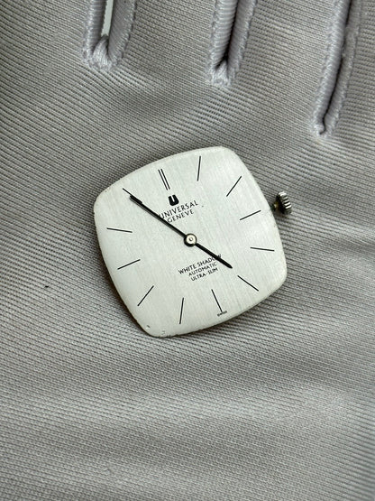 UNIVERSAL GENÈVE WHITE SHADOW AUTOMATIC ULTRA-SLIM REF. 866105