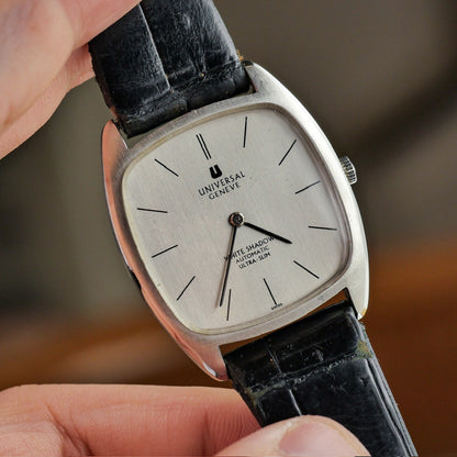 UNIVERSAL GENÈVE WHITE SHADOW AUTOMATIC ULTRA-SLIM REF. 866105